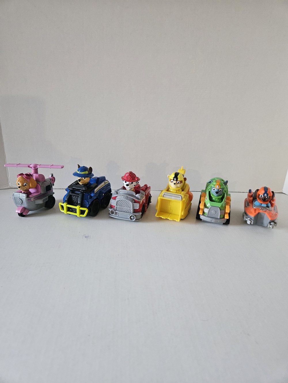PAW Patrol Mini Vehicle Toy Set - All 6 Multicolor